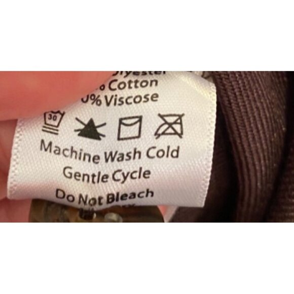 NWT Lularoe Abigail Button-Down Brown Shirt Top 2XL - Picture 6 of 11